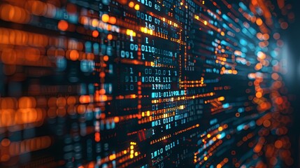 programming and code development abstract bright wallpaper