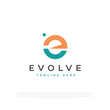 © Rahul - Evolve Letter E Logo Design