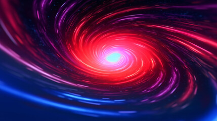 Wall Mural - Digital galaxy colorful black hole scene abstract graphic poster web page PPT background