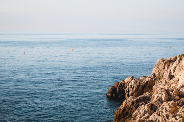 Wall Mural - Beautiful view on the Mediterranean Sea. Monaco. Nature