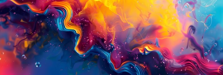 Leinwandbilder - Captivating Celestial Swirl A Mesmerizing Journey through Cosmic Chromatics