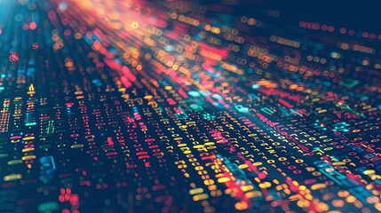 programming and code development abstract bright wallpaper