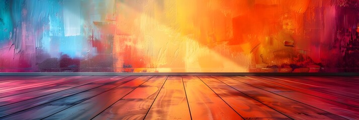 Aufkleber - Vibrant Explosion of Prismatic Energy and Imagination