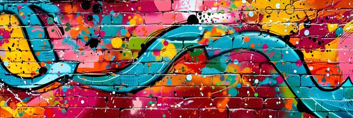 Poster - Vibrant Fluid Art Explosion of Colors Textures and Patterns for Captivating Digital Backgrounds and Visuals