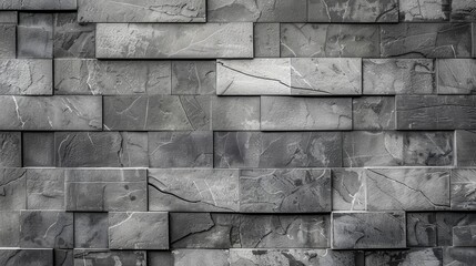 Wall Mural - sleek grey stone wall with a modern minimalist texture architectural background