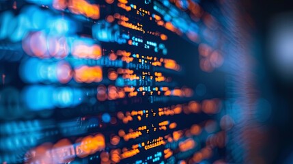 programming and code development abstract bright wallpaper