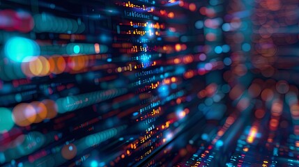 programming and code development abstract bright wallpaper