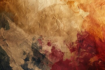 Natural and Earthy abstract shapes painting texture background