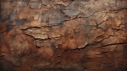 Closeup of rough uneven texture with cracks as abstract background