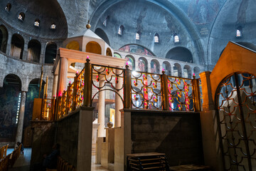 Intérieur de église du Saint Esprit à Paris en France