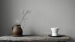 © 2D_Jungle - Explore the timeless beauty of a minimalist coffee brewing ritual through the lens of blank photography.