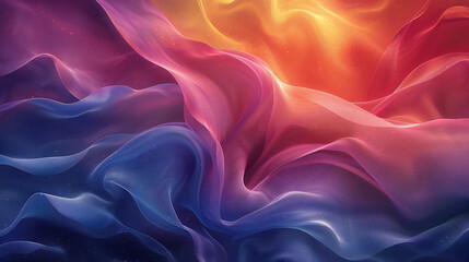 Colorful Abstract Wavy Posters