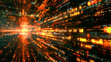programming and code development abstract bright wallpaper