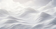 © aninna - Surreal White Milk Waves of Abstract Landscape with Soft Cloudy Sky in Background