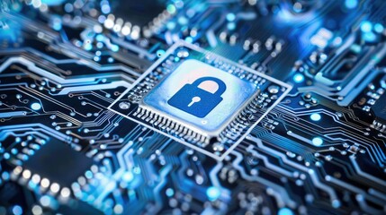 Cyber ​​security and data protection, internet network security