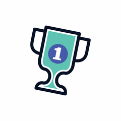 tournament cup achievement trophy icon