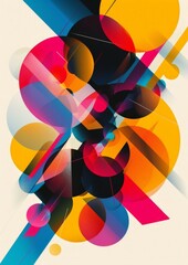 Wall Mural - Colorful Abstraction Art