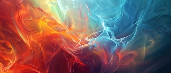 Wall Mural - beautiful abstract desktop wallpaper for ultrawide screen 21:9