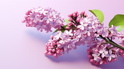 Sticker - branch of lilac