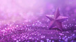 © peera - Purple Star Background, Closeup Realistic Photo