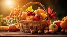 HHERCICIM Gartenflagge „Dankbar & Gesegnet“ Mit Sonnenblumen & Kürbissen – Jute, 31,8x45,7 Cm, Für Herbst & Thanksgiving