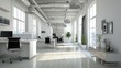 © Cloudyew - Simple and uncluttered business environment with minimalistic decor.