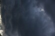 © aFotostock - Dramatic dark storm rain clouds black sky background. Dark thunderstorm clouds rainny atmosphere. Meteorology danger windstorm disasters climate. Dark cloudscape storm disaster gloomy gray cloud sky