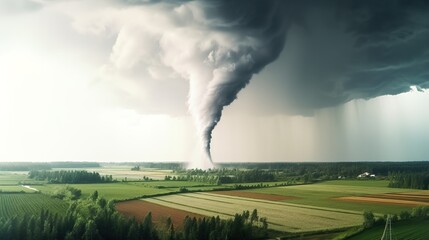 Canvas Print - tornado