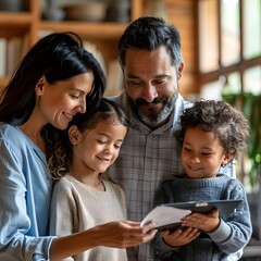 Family Discussion with Insurance Agent Brings Relief and Optimism