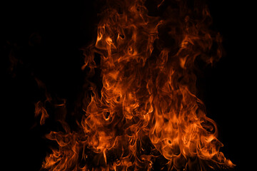 Fire flame motion pattern abstract texture. Burning fire, flame overlay background.