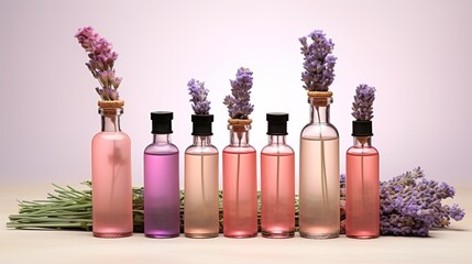 Poster - lavender and oil