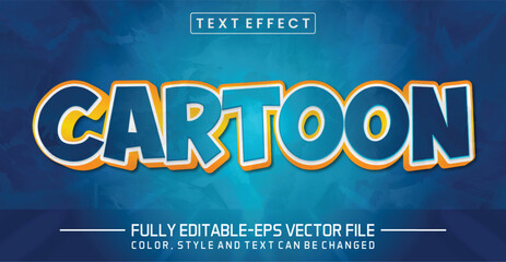 Sticker - Cartoon font Text effect editable