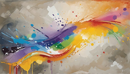 Wall Mural - abstract watercolor background watercolor vector