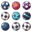 © CREATIVE STOCK - football soccer ball cartoon vector isolated clip art
