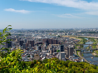 Wall Mural - 五月山ドライブウェイから見る街の風景