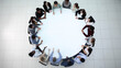 © Katsiaryna - Businesspeople Sitting At Conference Round Table At The Meeting