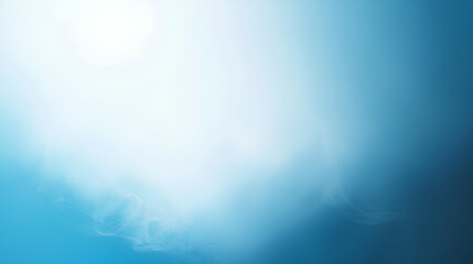 Light blue white color gradient background, smooth grainy texture effect, copy space