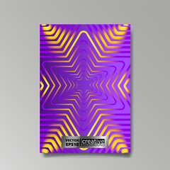 Canvas Print - David star, Judaica poster concept.