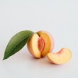 © Mangata Imagine - Peach isolated on white background