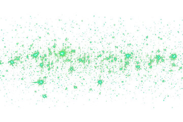 Wall Mural - png green glitter borders backgrounds abstract pattern.