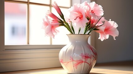 Wall Mural - tulips in vase