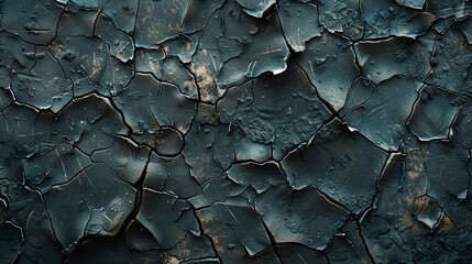 Wall Mural - background of only using the colours in this image, create a wall of cracked paint that is very dark, banner, website, mockup