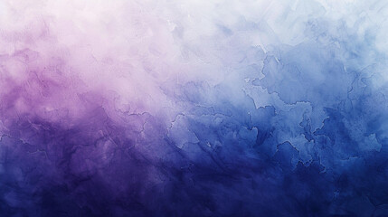 watercolor gradient texture background, transitioning from deep blue at the bottom to light purple a