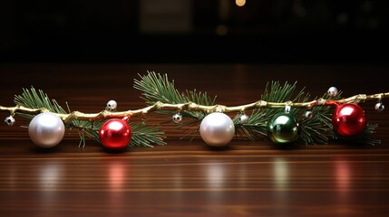 Poster - christmas tree decorations