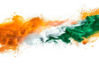 © Mehak - Indian flag colors splash isolated png transparent background