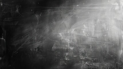 Wall Mural - Scratched Black Surface Texture