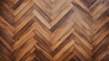 Wall Mural - Natural wood texture. Luxury Herringbone Parquet Flooring. Harwood surface. Wooden laminate background