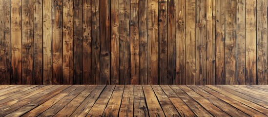 wood wall texture background. with copy space image. Place for adding text or design