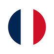 © ValGraphic - Round France flag icon