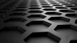 © Meritxell Cid - A close up of a black hexagonal pattern